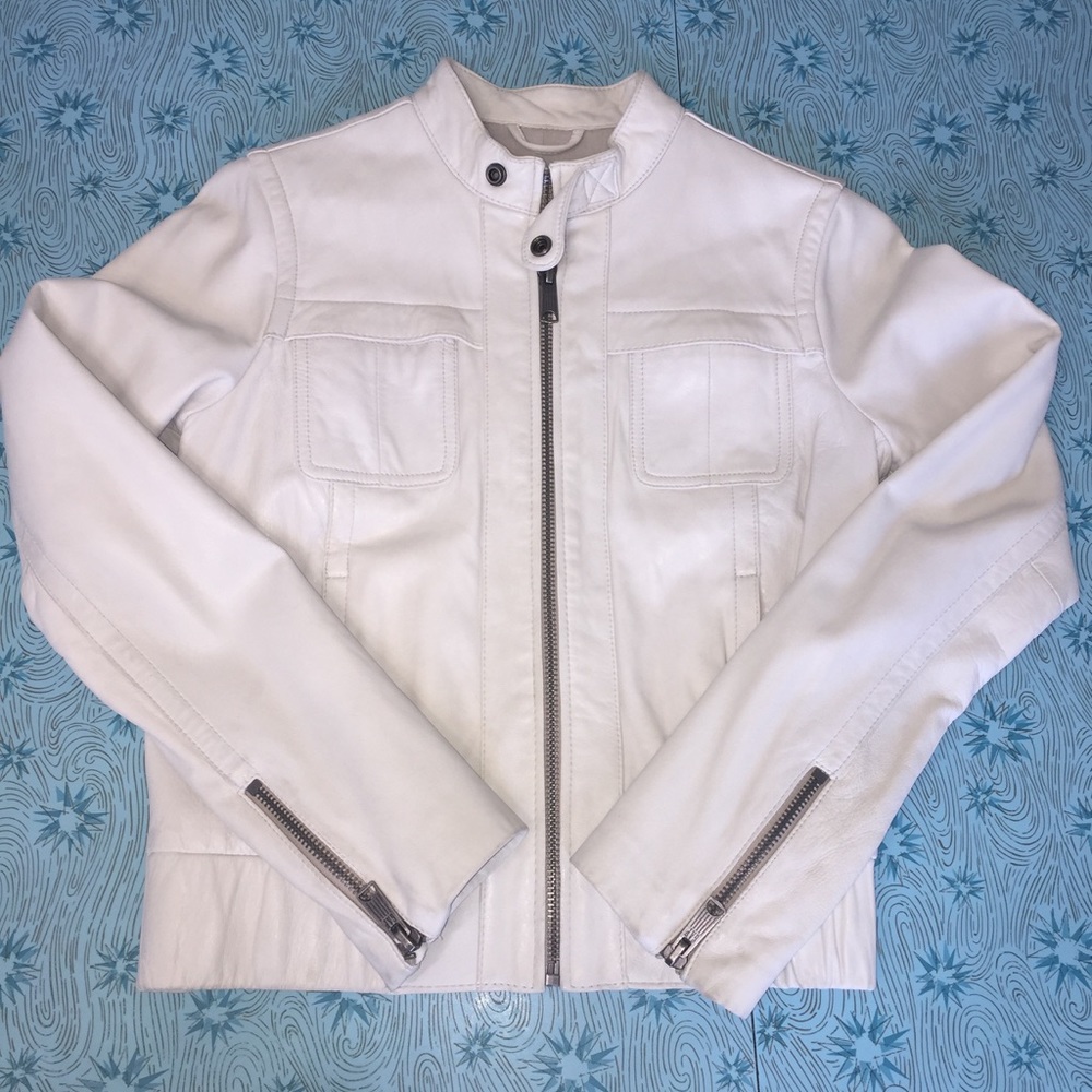 GAP genuine leather jacket